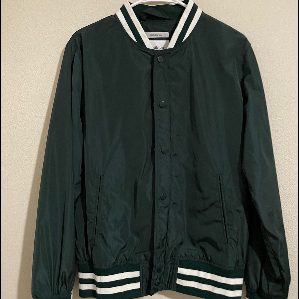 Good fellow Green Bomber Jacket